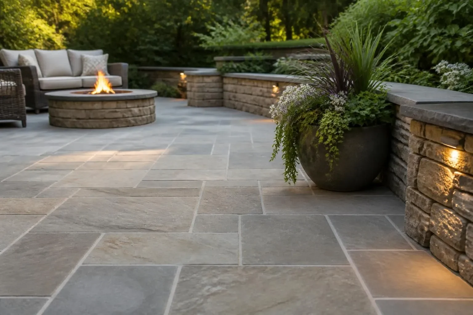Patios and Stonework for a Bend, Oregon home